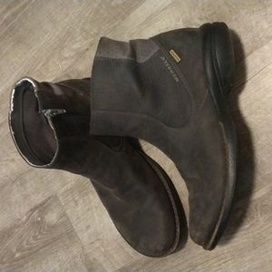 Gray Merrill ankle boots waterproof